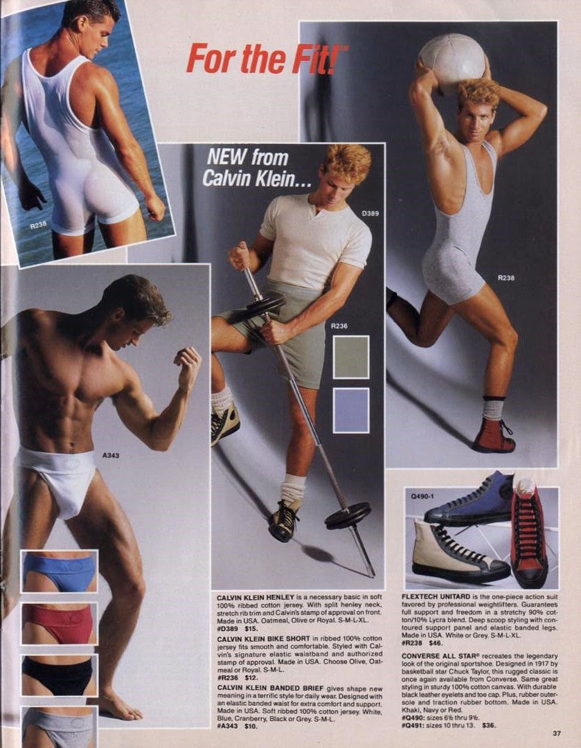 1980's and 1990's Vintage Men's Underwear (Censored) Malepak Catalog