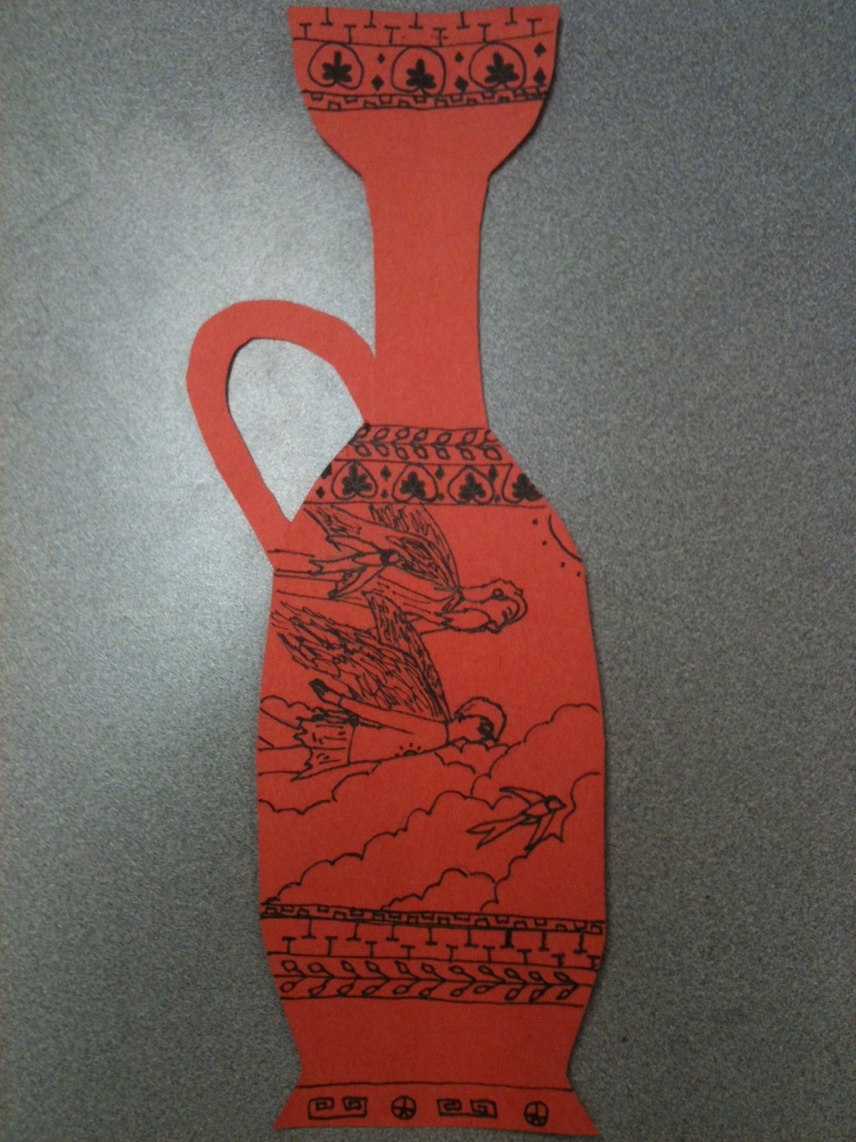 Little Piece of Tape Ancient Greece Vases