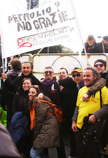 Garganistan Gargano Manifestazione NO TRIV Monopoli 21 Gennaio 2012