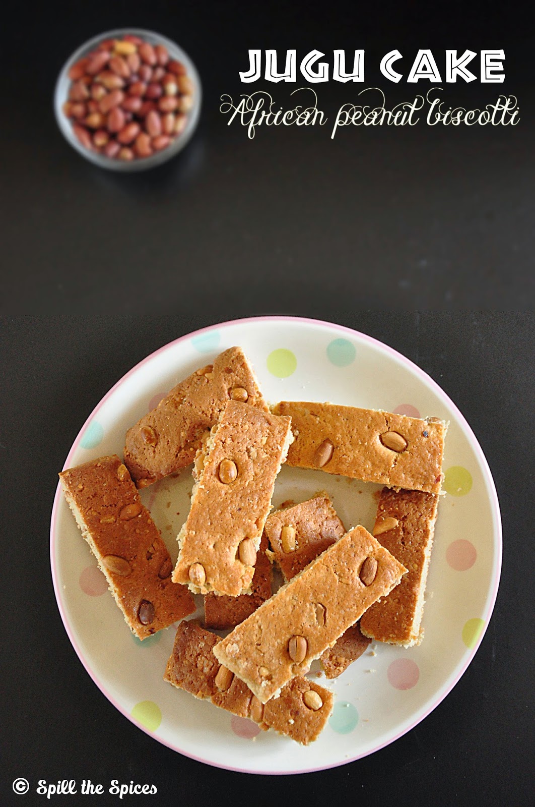 Jugu Cake African Peanut Biscotti Spill the Spices