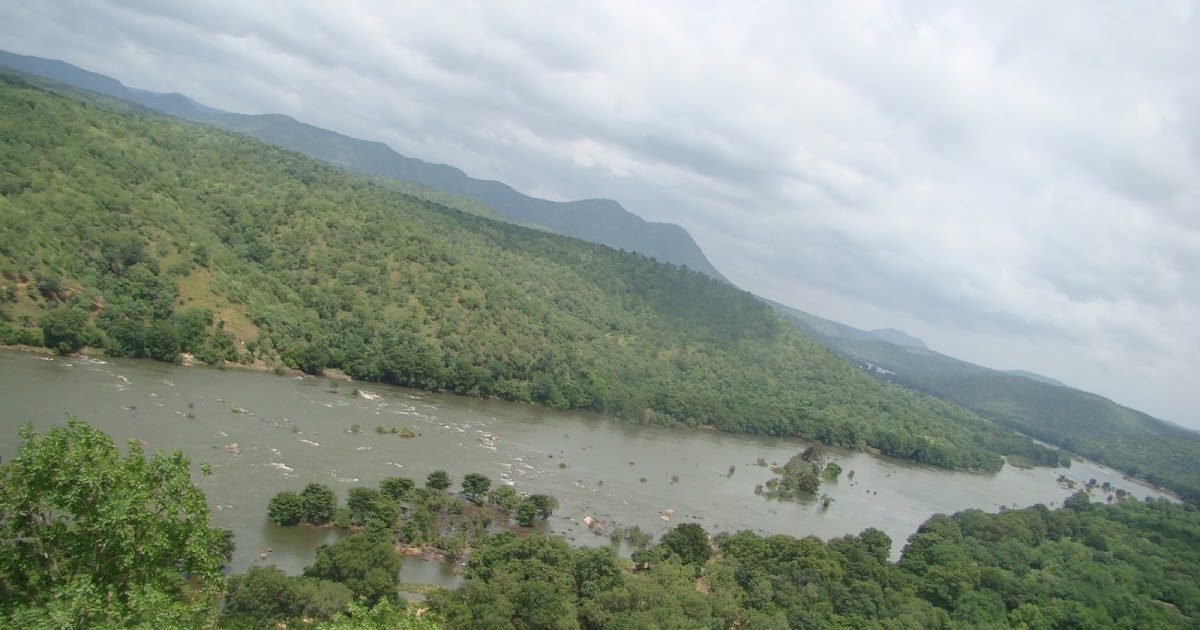 River Kaveri at Bheemeshwari then and now eNidhi India