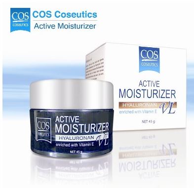 COS COSEUTICS - ACTIVE MOISTURIZER WITH HYALURON VL 45G.