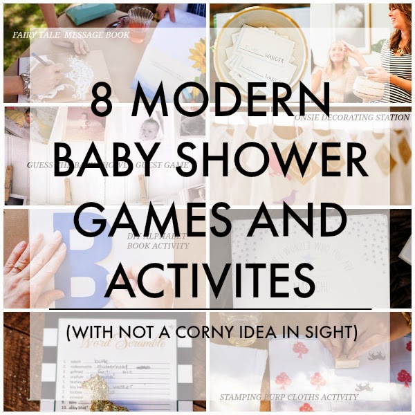 ... CAN YOU SUGGEST SOME NON CORNY BABY SHOWER GAMES AND ACTIVITY IDEAS