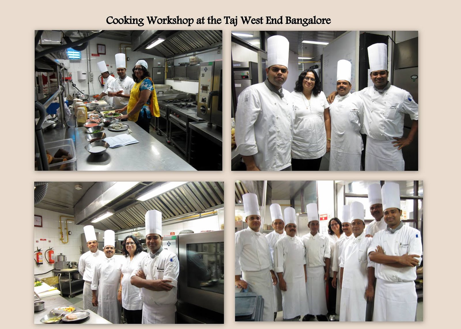 Cooking Workshop at the Taj West End Bangalore