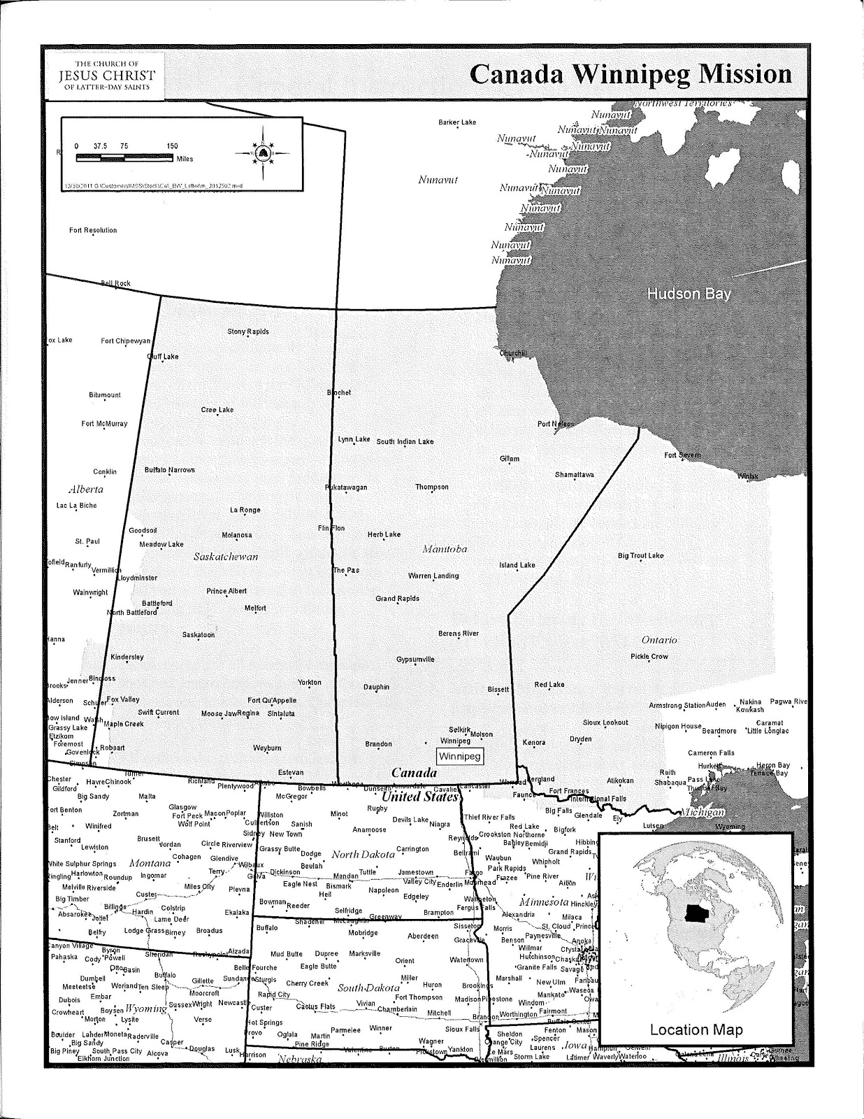 Elder JJ Schmidt Canada Winnipeg Mission June 2013 to June 2015