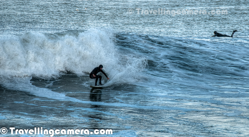 Surfing Under The Golden Bridge San Francisco
