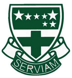 serviam badge