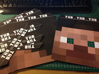 Minecraft cutout mask Minecraft cutout mask