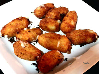 Croquetas De Jamón Ibérico Y  Queso Brie
