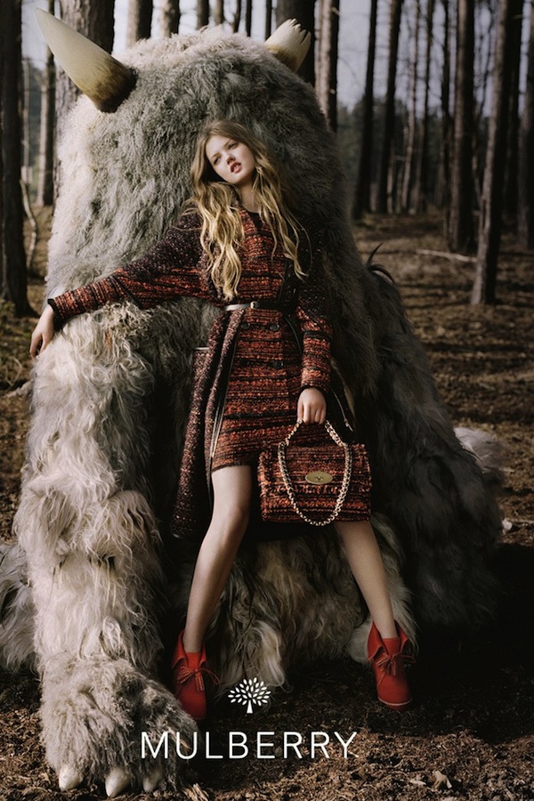 Lindsey Wixson for Mulberry