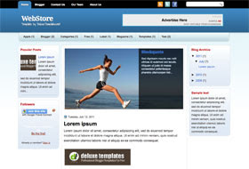 Web Store Blogger Template