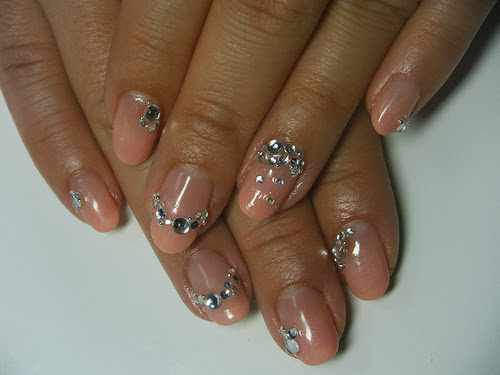 nail art with stones ideas fashionate