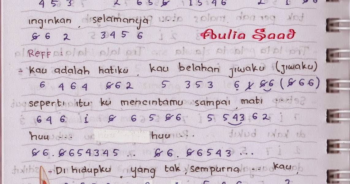 Lirik Lagu Utopia Mencintaimu Sampai Mati