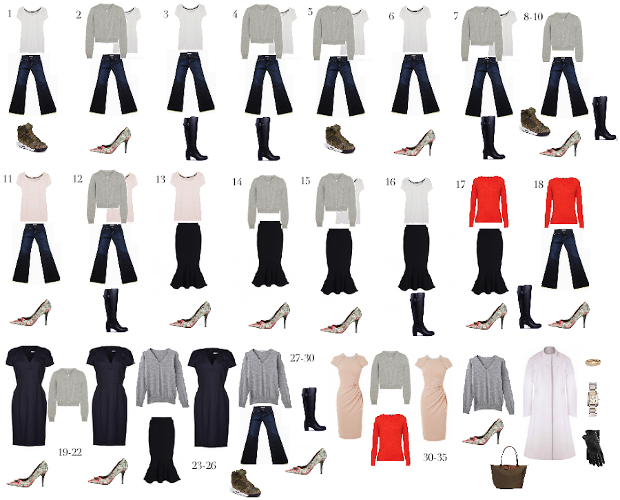 Paris To Go 15 Item Travel Wardrobe