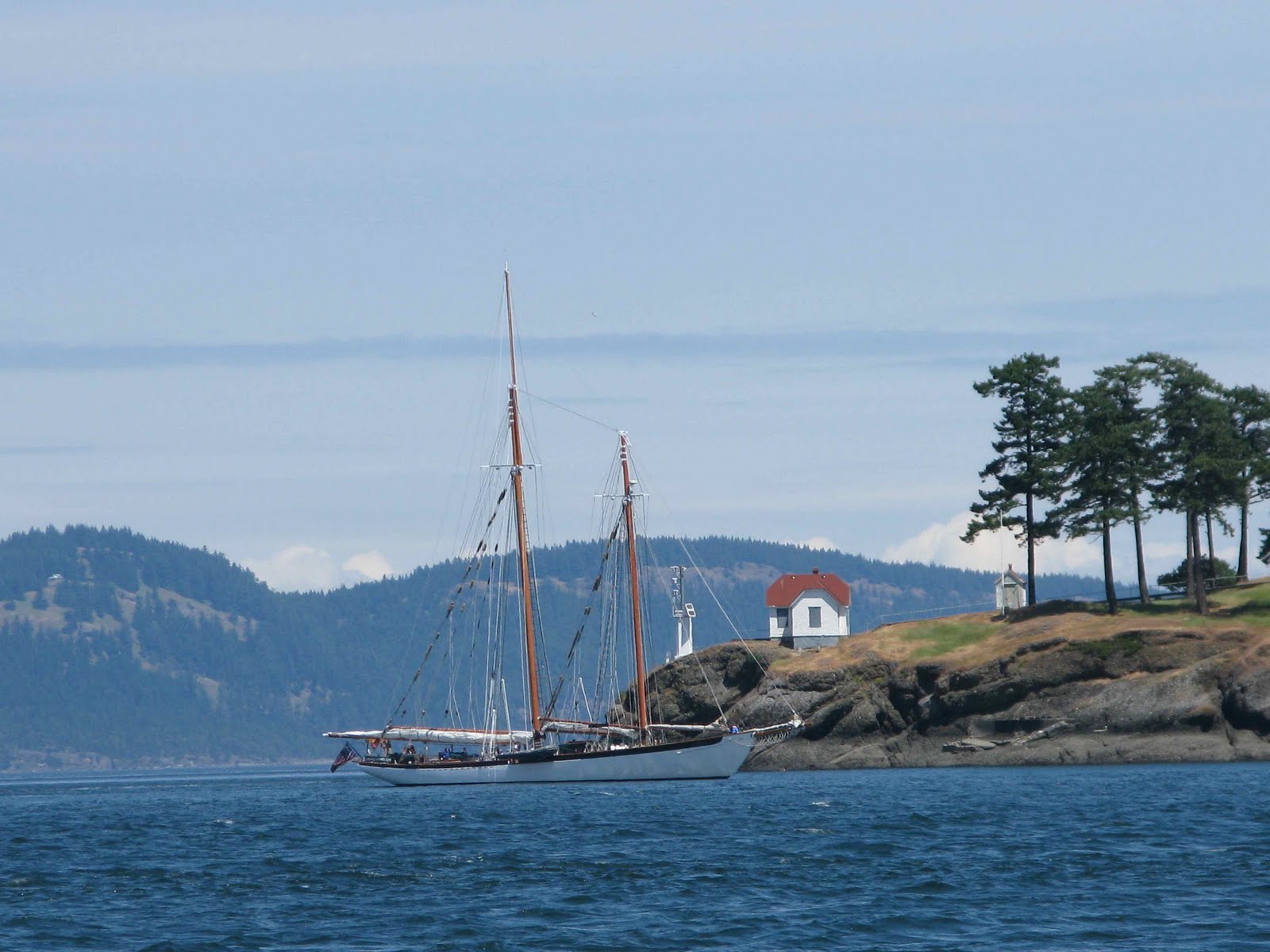 Turn Pt on Stuart Island. Cupcake enters Canada with wind and 1.3 knots of ... Turn Pt on Stuart Island. Cupcake enters Canada with wind and 1.3 knots of ...