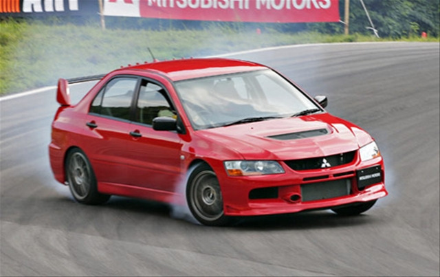 It's the Mitsubishi Lancer Evolution in its 8th generation