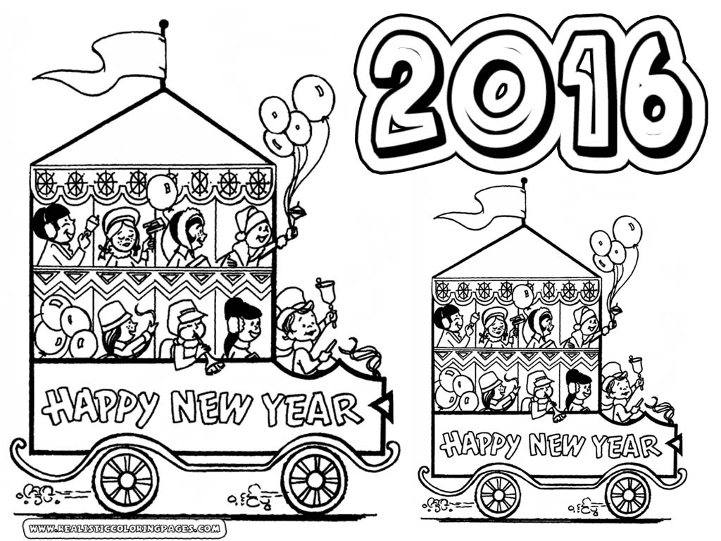 new year 2016 color sheets happy new year 2016 coloring pages printable realistic new year 2016 color sheets happy new year 2016 coloring pages printable realistic