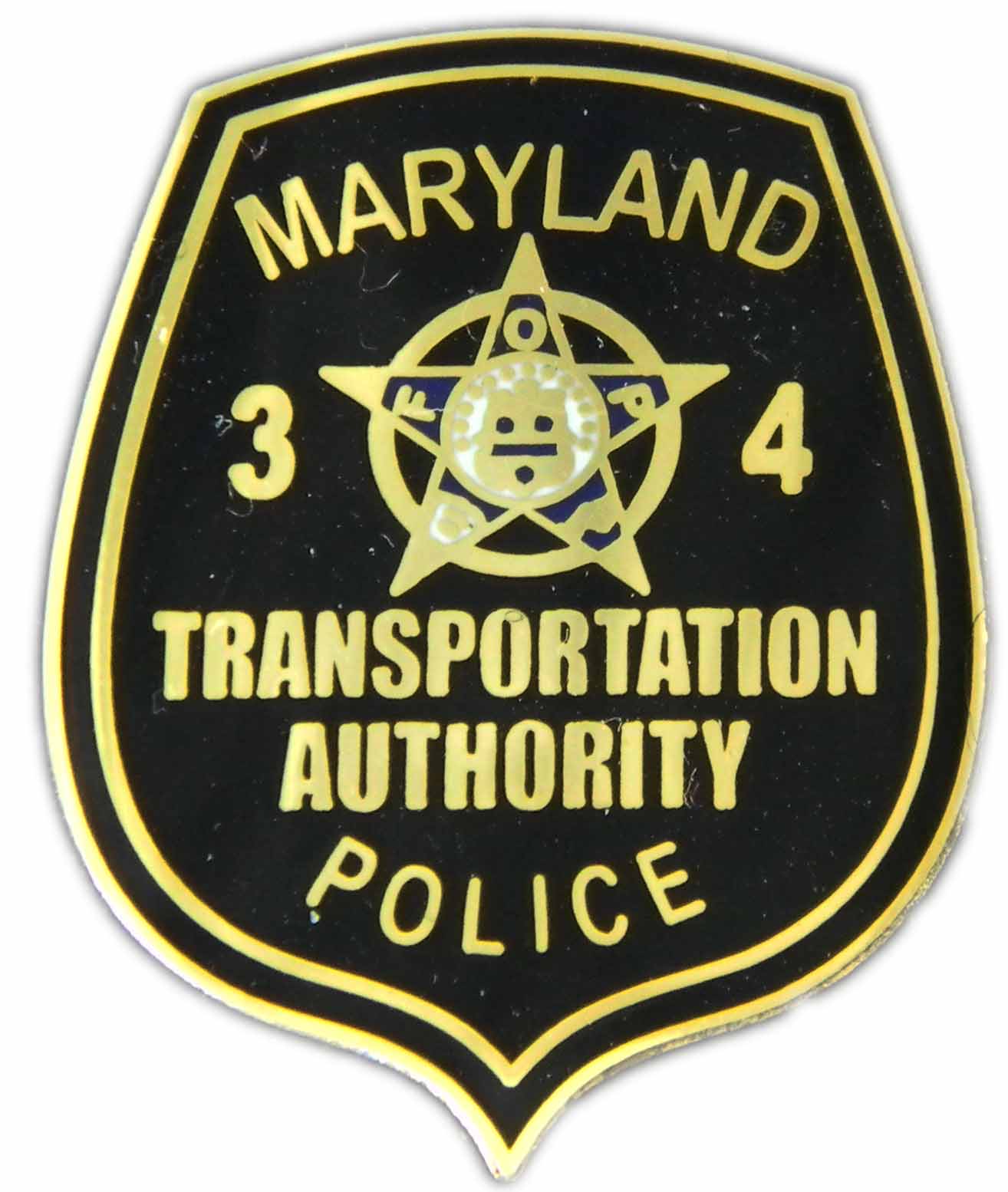 Point Emblems Maryland FOP 34 Pin