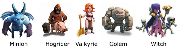 troops dark elixir troops dark elixir
