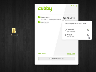 cubby sync