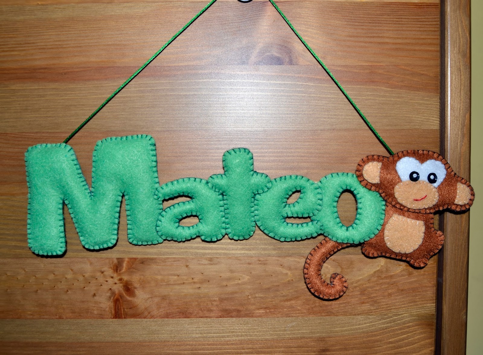 Fofuchizate: tu nombre en fieltro: MATEO