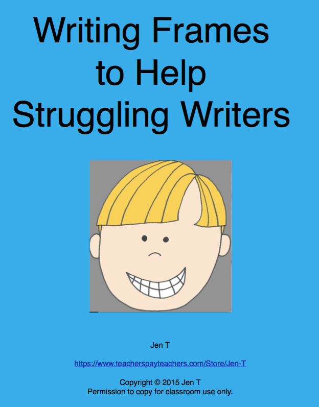 Writing help for struggling students