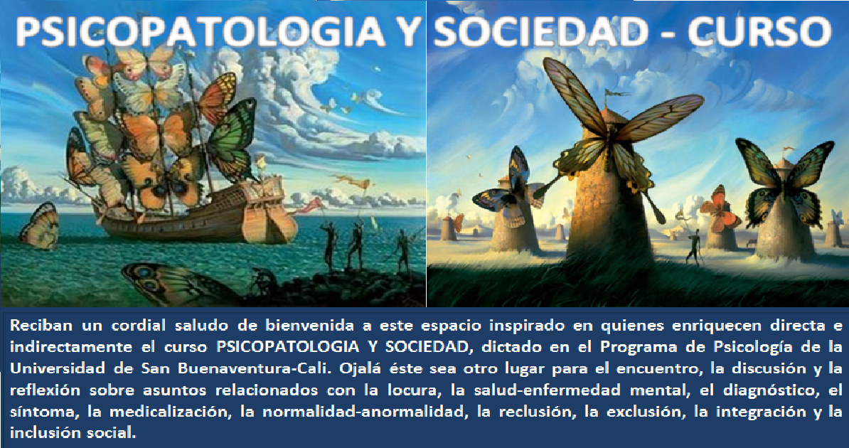 PSICOPATOLOGIA Y SOCIEDAD - CURSO