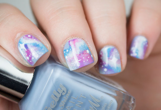 3. Easy Galaxy Nail Art Tutorial for Beginners - wide 2