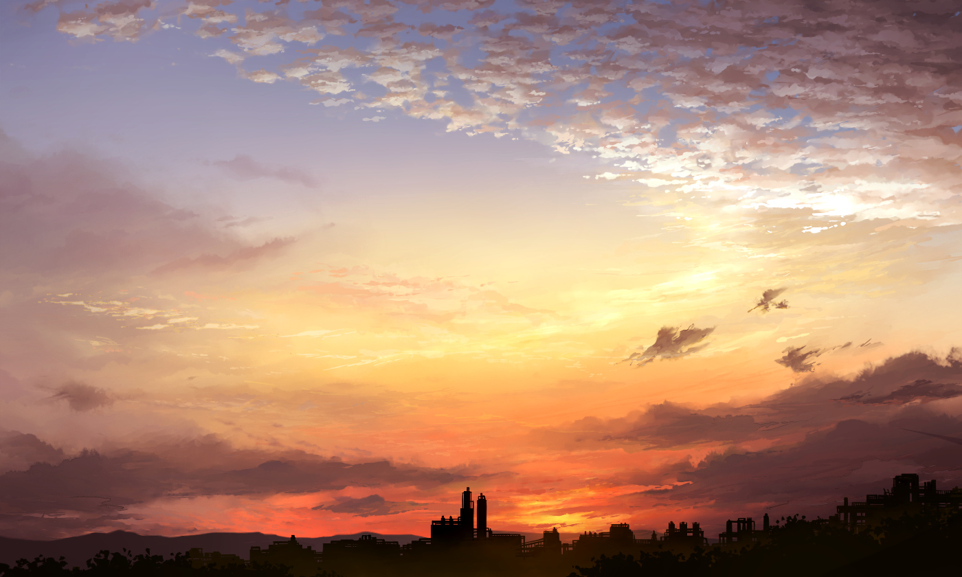 Anime Scenery Wallpape...