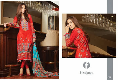 Firdous Cambric Collection 2013-21