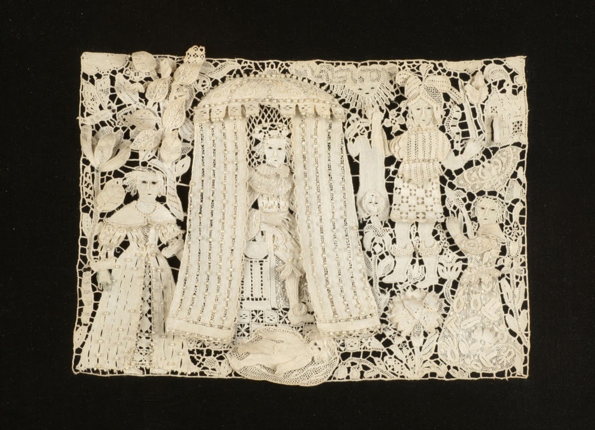 Whitework for Ashmolean exhibit