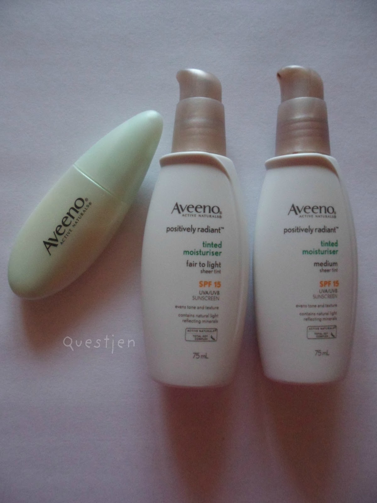 QuestJen Review Aveeno Tinted Moisturiser and Eye Illuminator