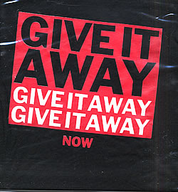 give it away give it away