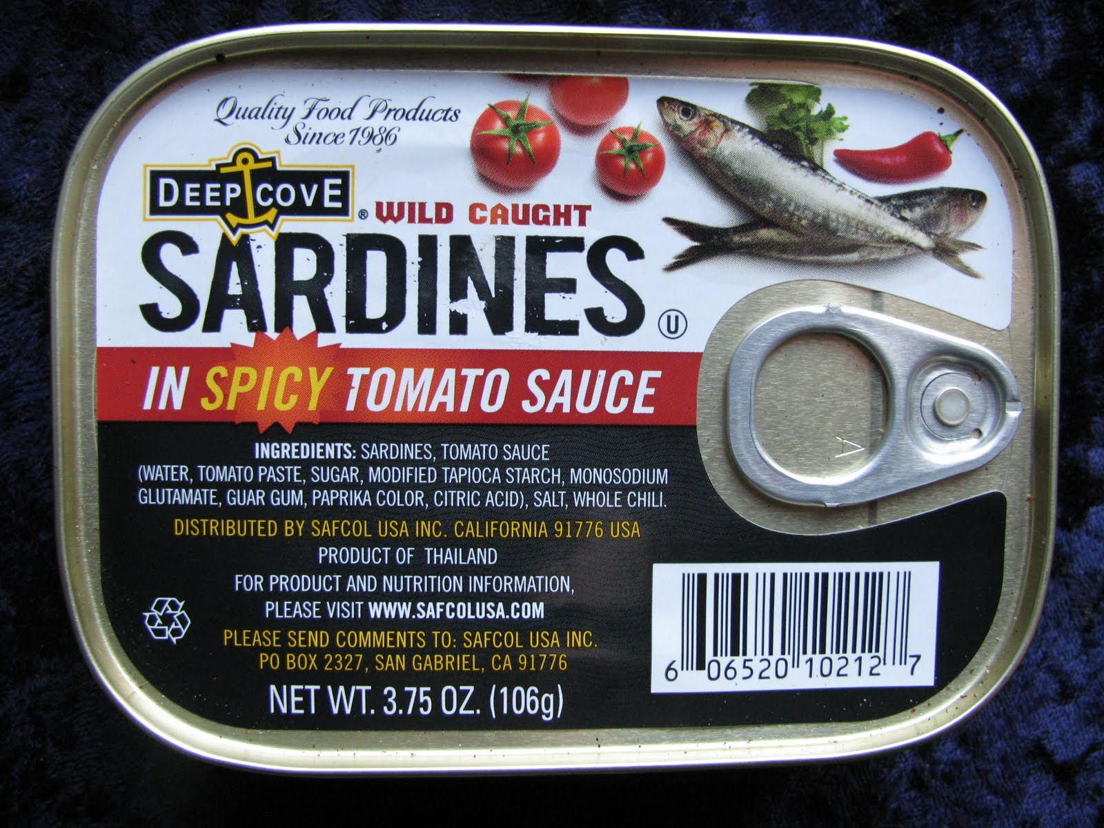 Mouth Full of Sardines May 2011