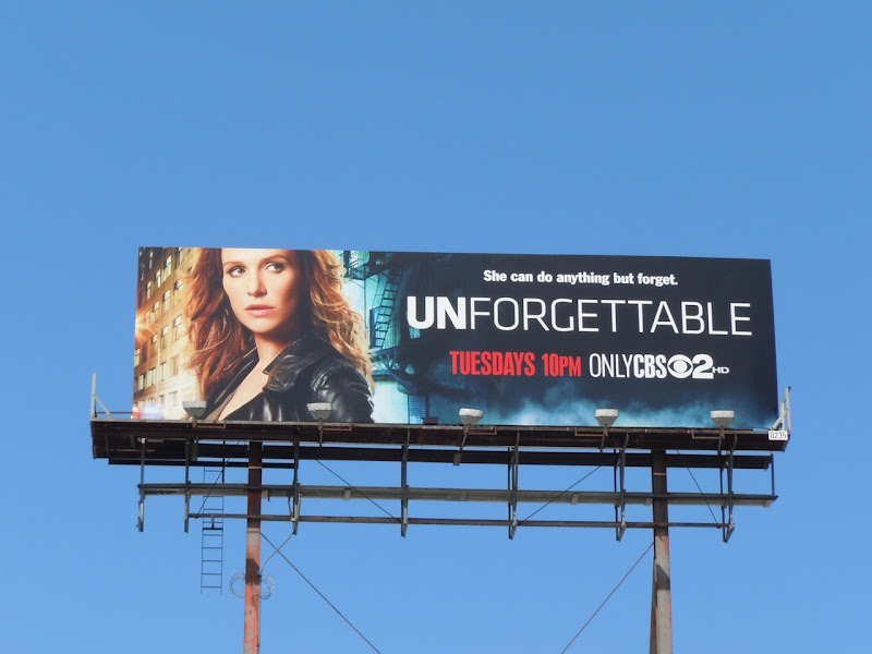 Unforgettable CBS billboard