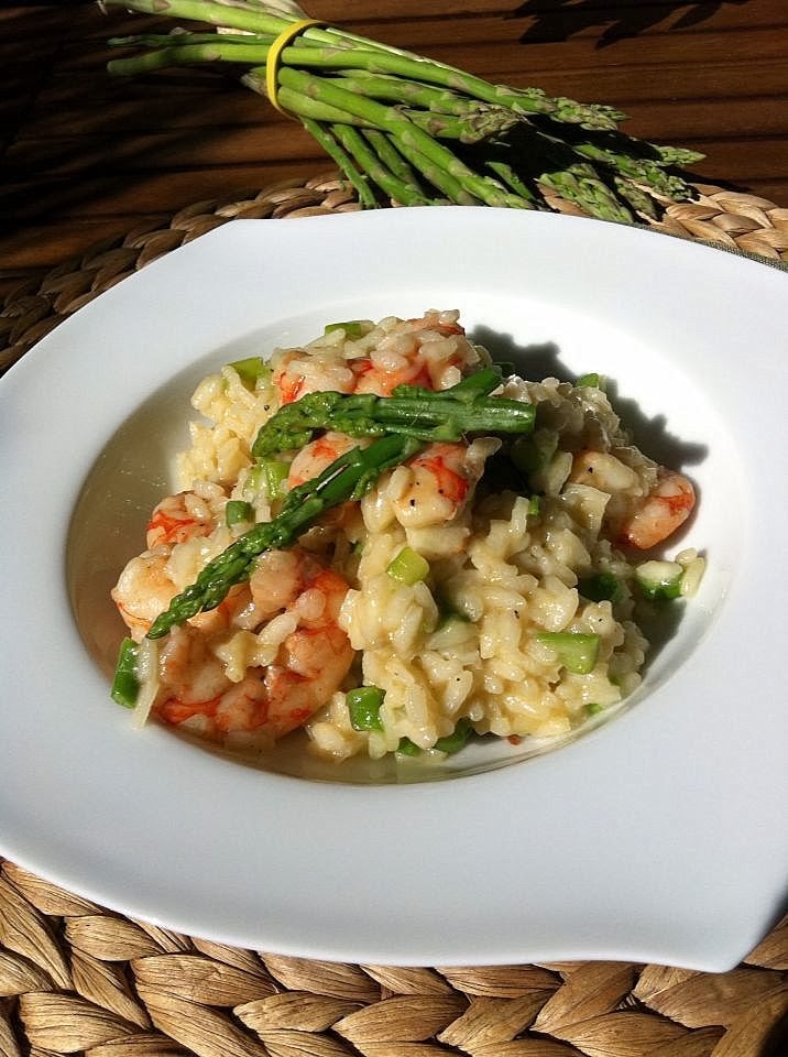 Pasta Academy Risotto agli asparagi e gamberetti