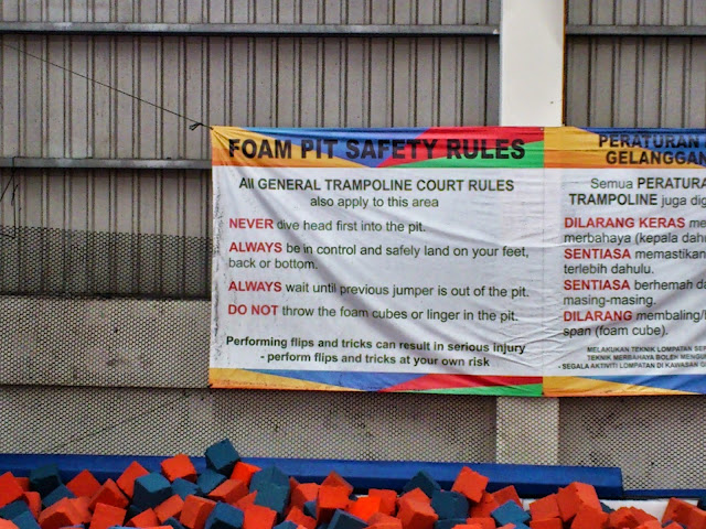 foam pit jump street trampoline parks review