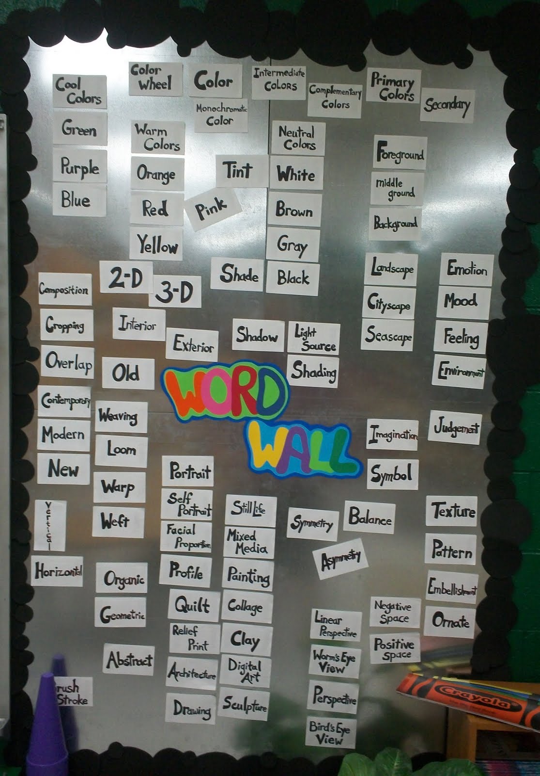 Cool Teach Adventures in Teaching Word Wall
