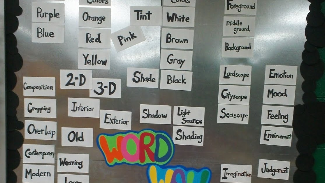Cool Teach Adventures in Teaching Word Wall