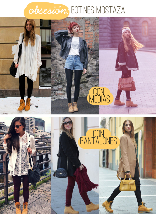 obsesión botines mostaza MLCblog