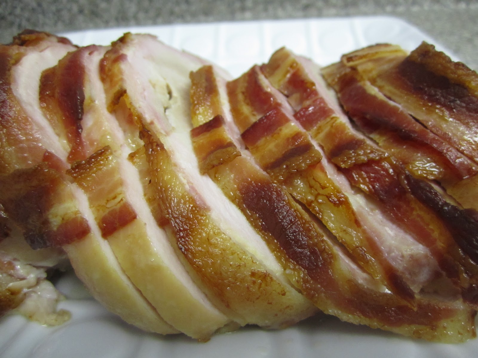 GingerBabyMama Bacon Wrapped Turkey Breast