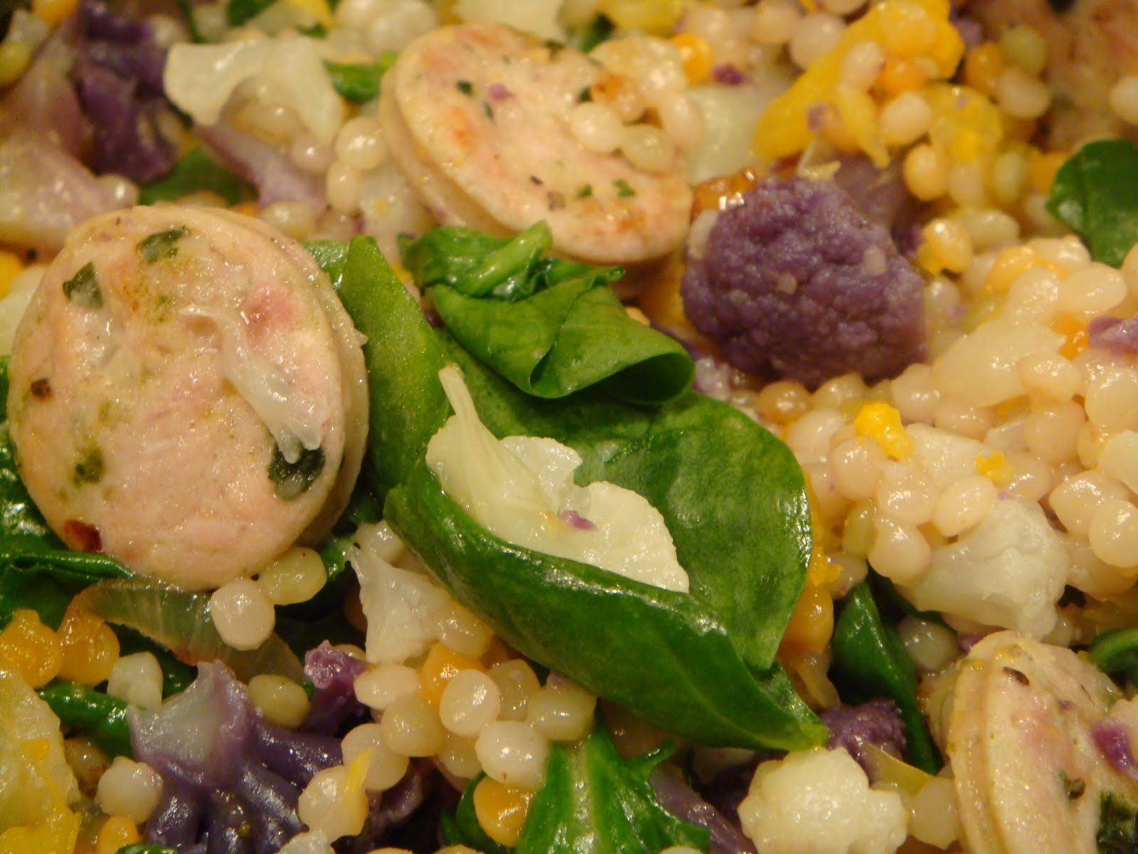 Delicious Dishings TriColor Cauliflower And Couscous