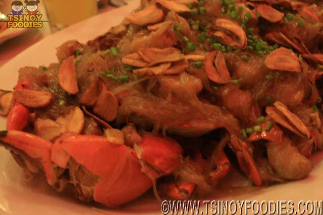 roasted garlic crab