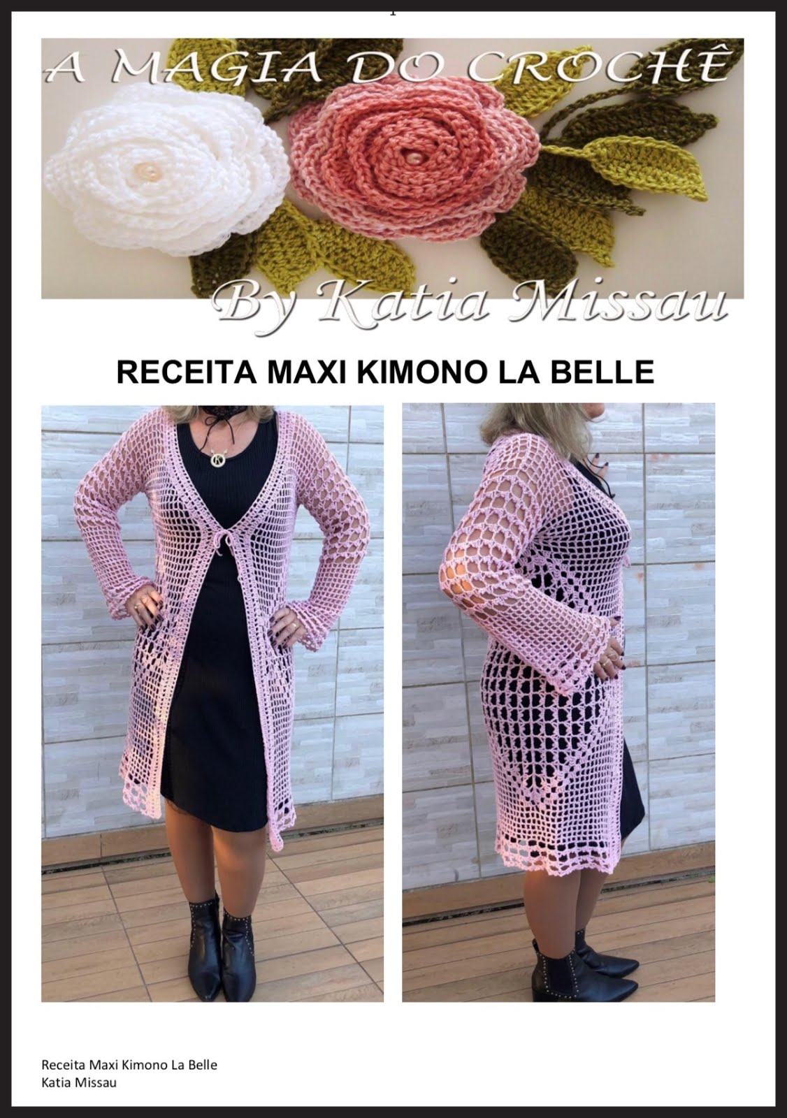 Receita Maxi Kimono La Belle