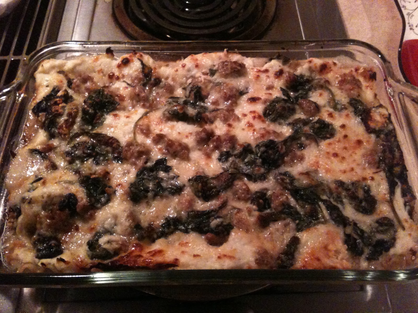 Cooking Light's Turkey Sausage Lasagna