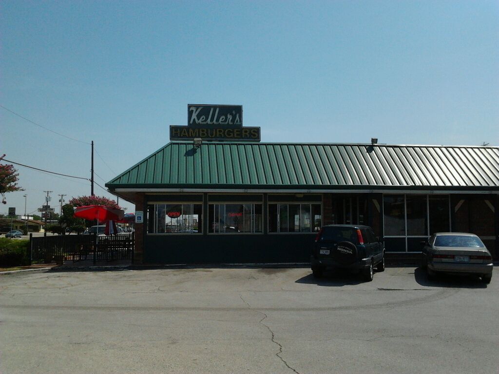 The UnFine Diner Keller's Hamburgers Lunch with a Flaming Rooster