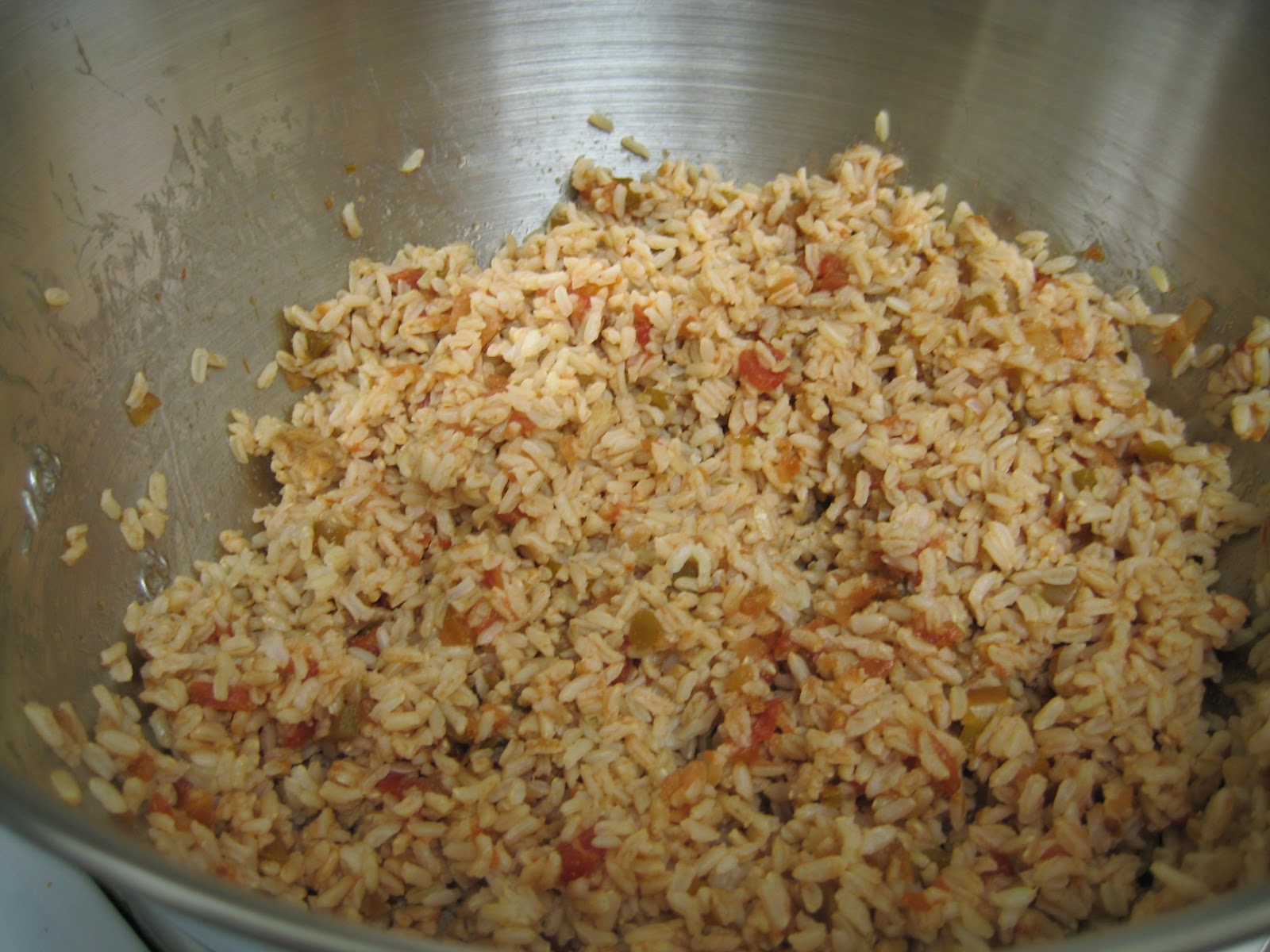 The Foodista Chronicles Mexican Style Brown Rice Casserole