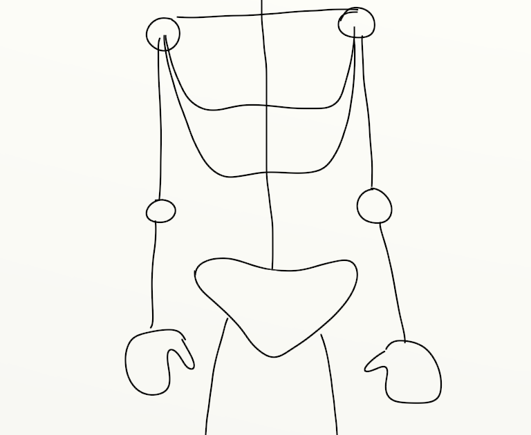 Fashion Sketch club the artists stick figure