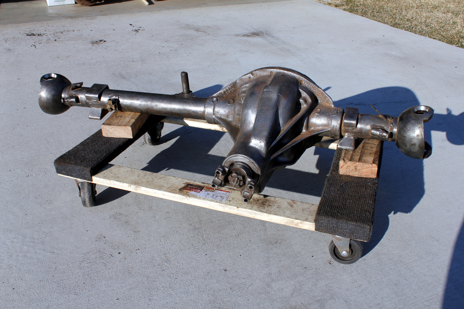 1943 Willys MB Jeep Restoration Project Front Axle Housing