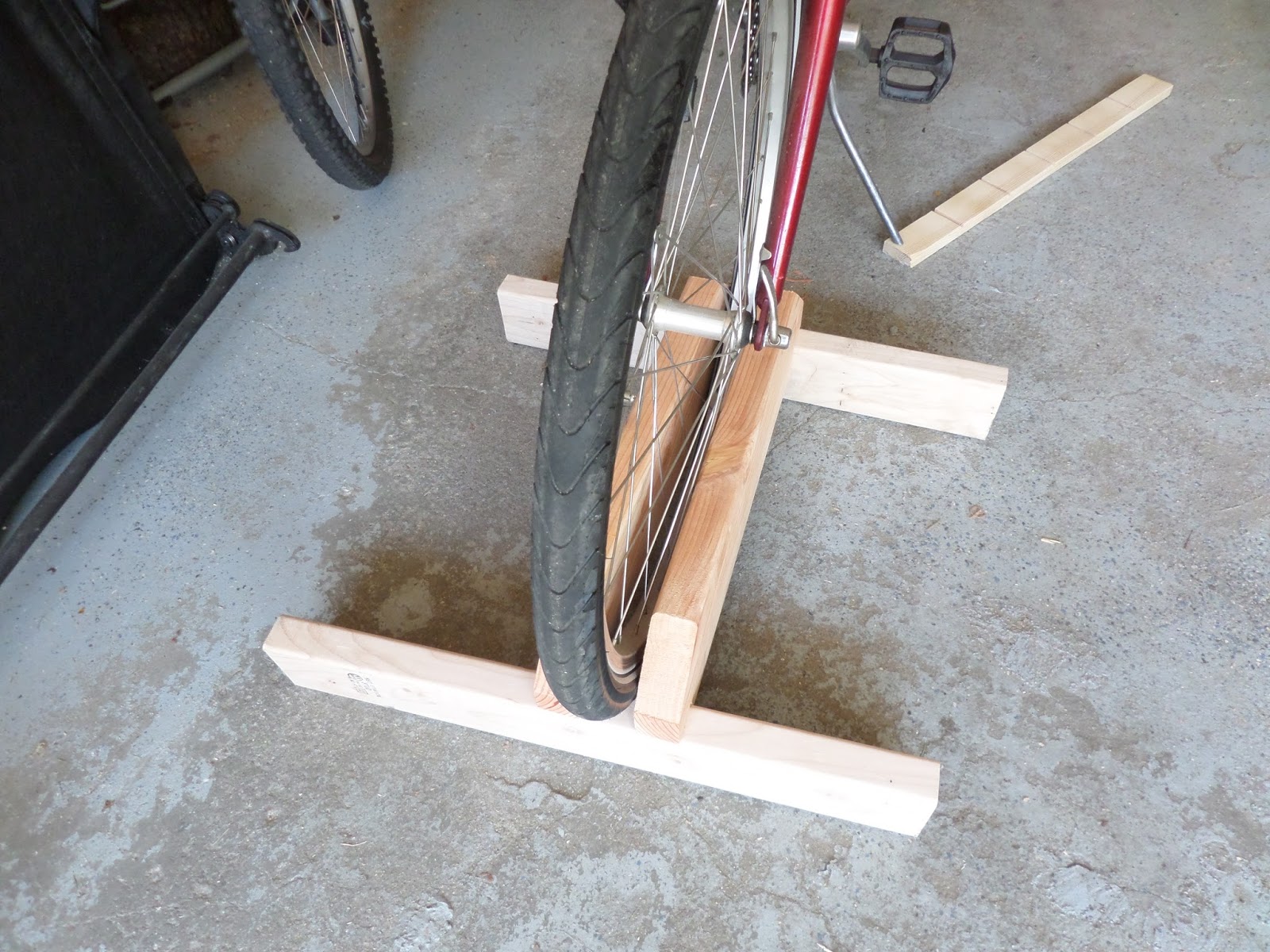 Selkie Wood Works 2x4, 2x6 bicycle rack